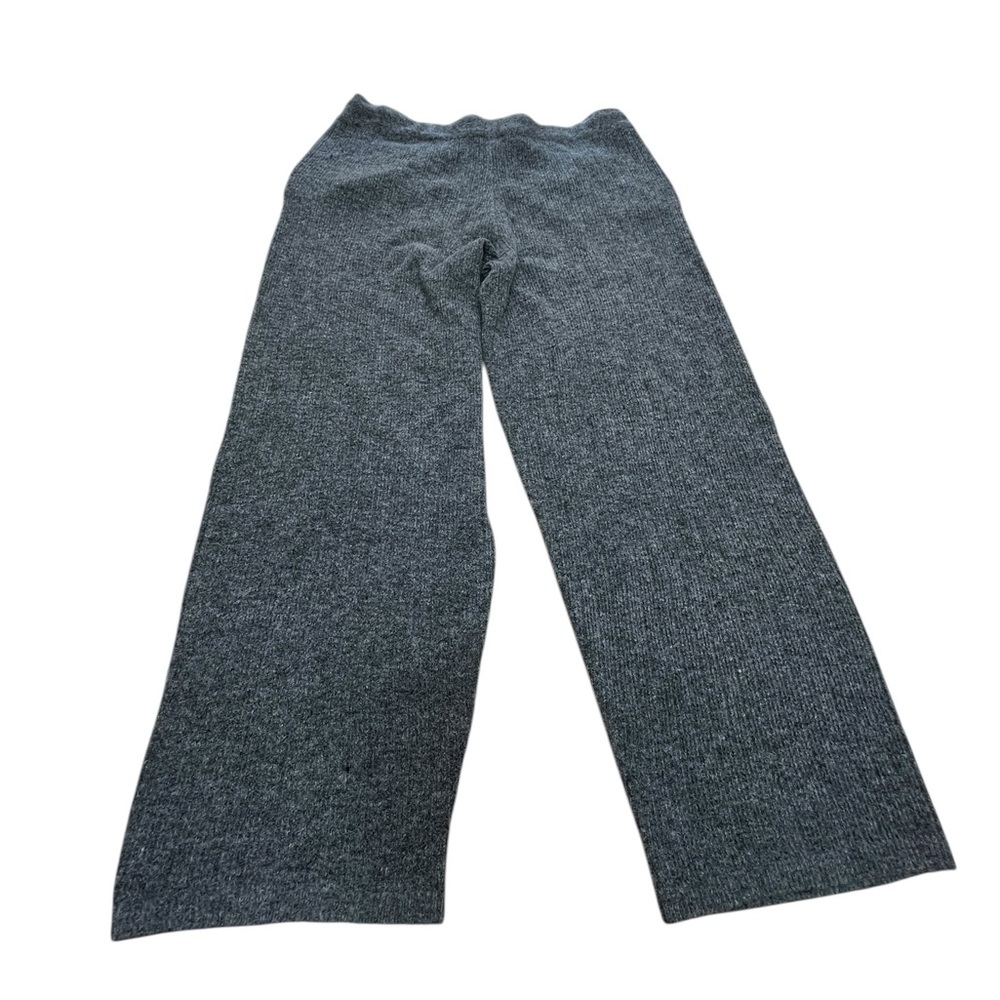 DKNY JOGGERS WOMENS SIZE LARGE HEATHERED GREY CASUAL PANTS CASHMERE BLEND - Picture 5 of 12